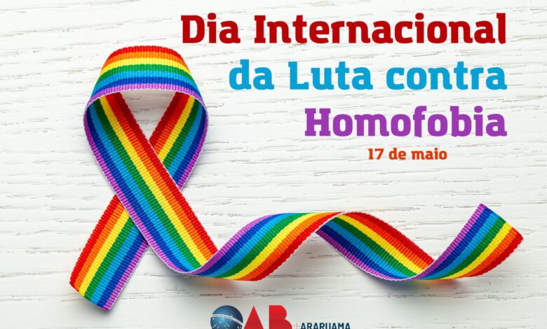 Dia Internacional da luta contra homofobia