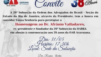 Homenagem ao Dr. Afrânio Valladares