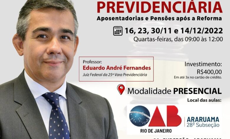 Módulo de curta duração prática previdenciária