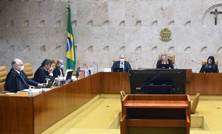 STF começa a julgar prerrogativa que garante a promotor sentar ao lado de juiz. (Imagem: Carlos Moura/SCO/STF)